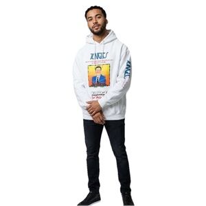 Jungles x Xlarge Sweatshirt Men’s White Hoodie Size Medium